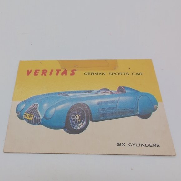 1954 Topps Car Card Set 3 Veritas, Packard, Excalibur J Sports Cars - Picture 4 of 7